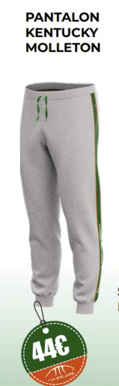 Pantalon Kentucky Molleton